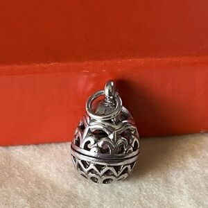 James Avery 3D Easter Egg charm/pendant